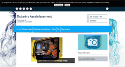 Desktop Screenshot of dutartre-assainissement.com